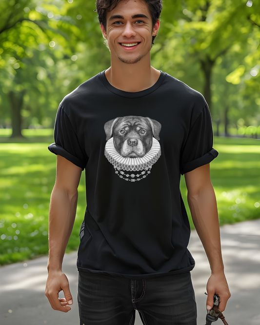 Regal  Rottweiler Unisex Heavy Cotton Tee