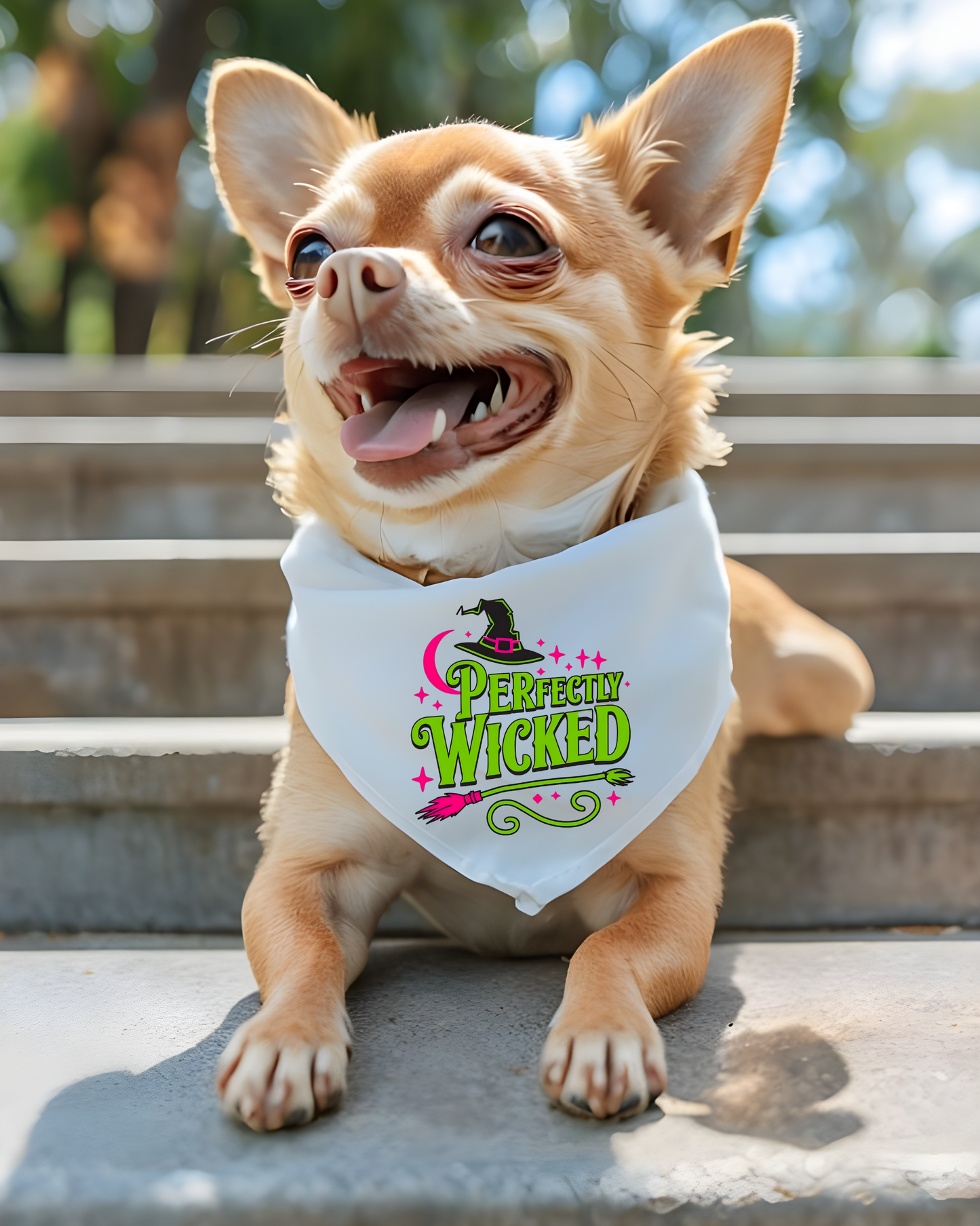 Perfectly Wicked- Pet Bandana