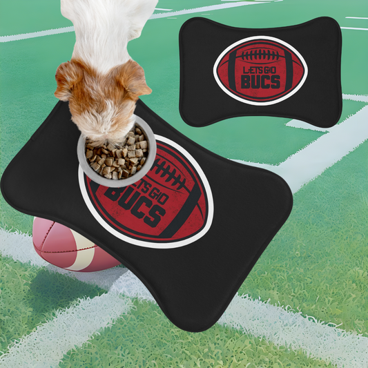 NFL Pet Feeding Mat, Tampa Bay Bucs,  Sports Lover Gift, Pet Accessories