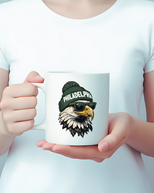 Philadelphia Eagles NFL Vintage Mug - Perfect for Game Day, Sports Fans, Gift for Him/Her, Coffee/Tea Lover