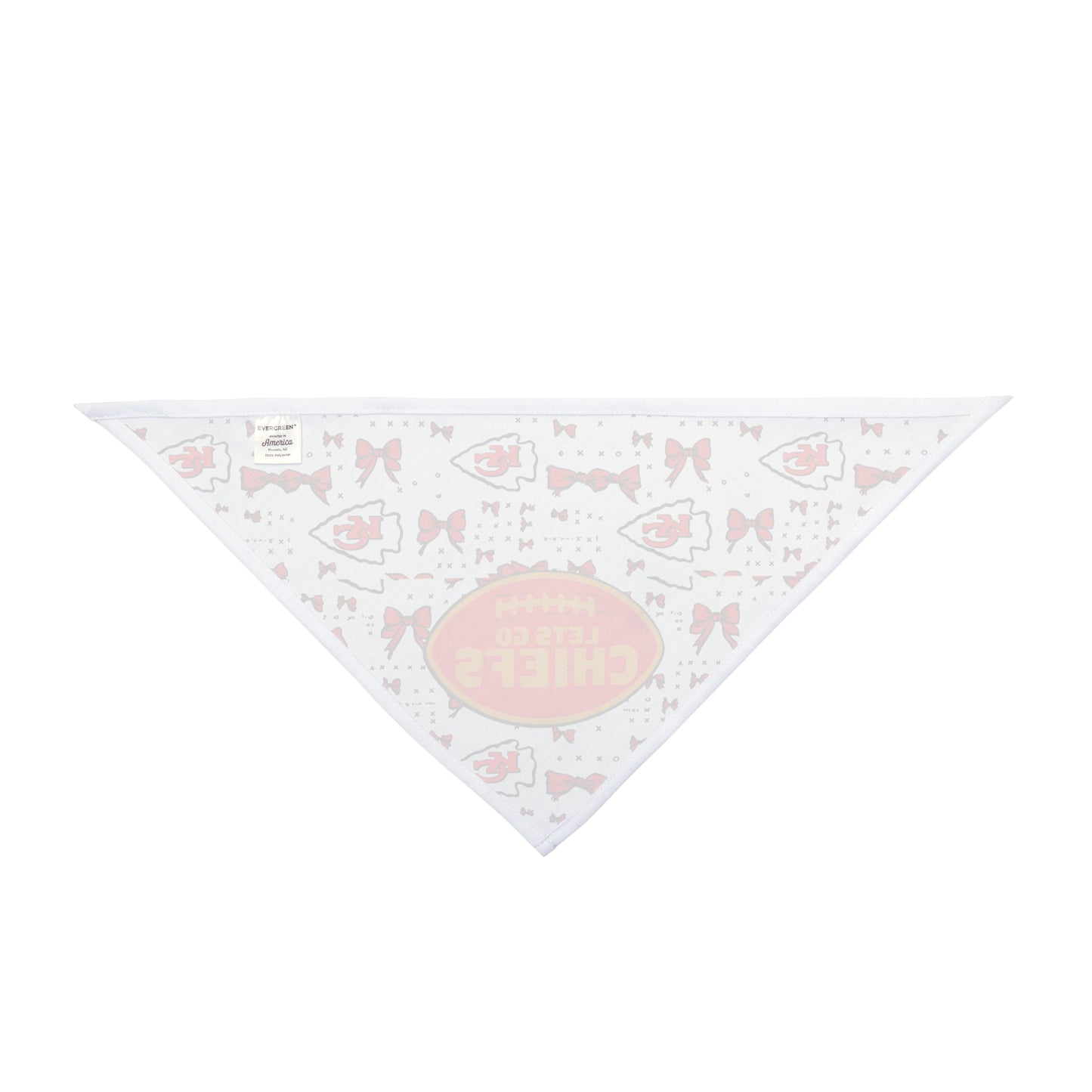 KC Chiefs Pet Bandana