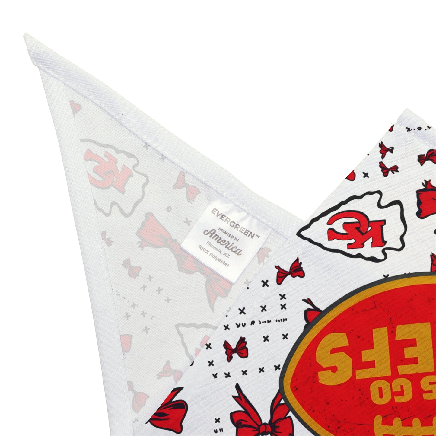 KC Chiefs Pet Bandana