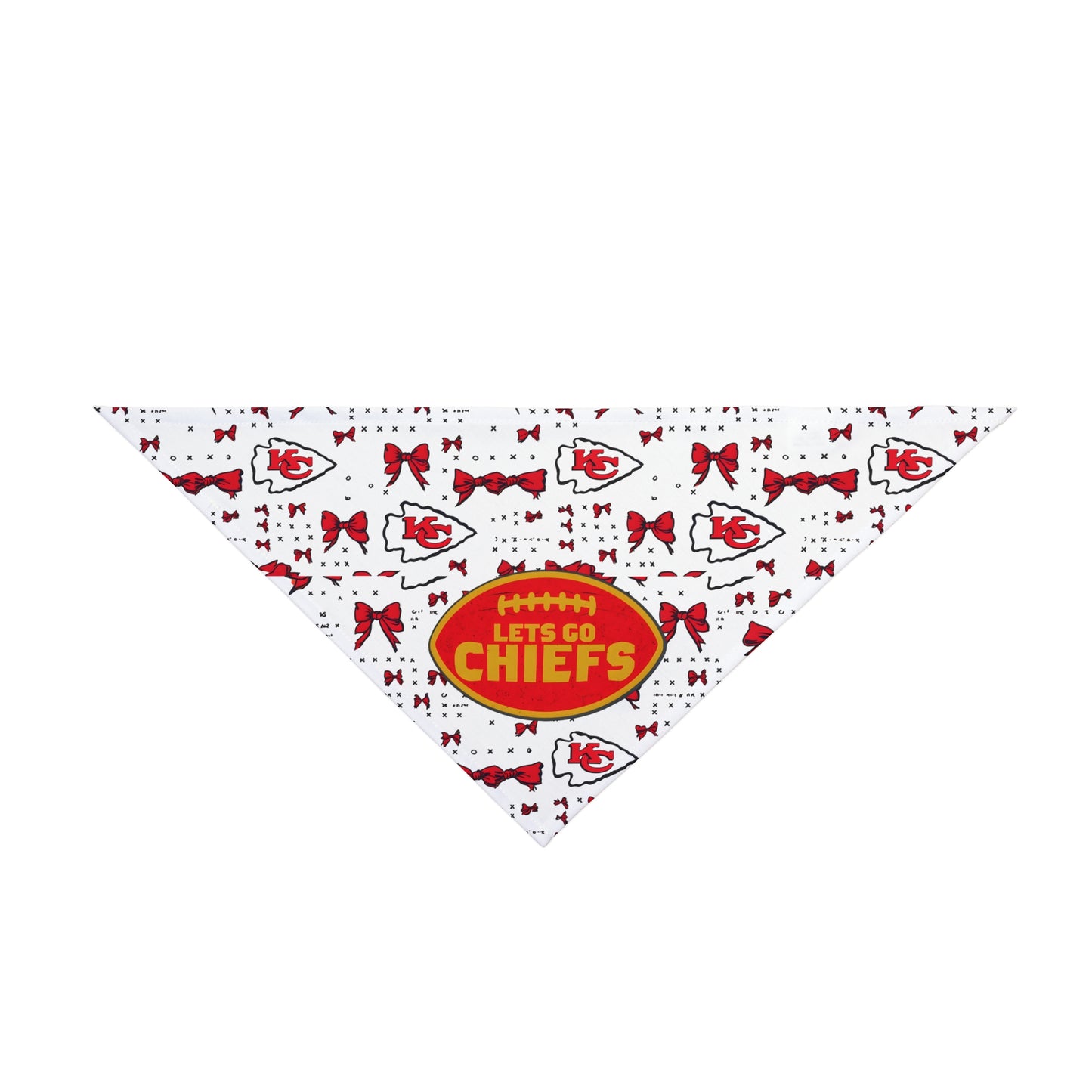 KC Chiefs Pet Bandana